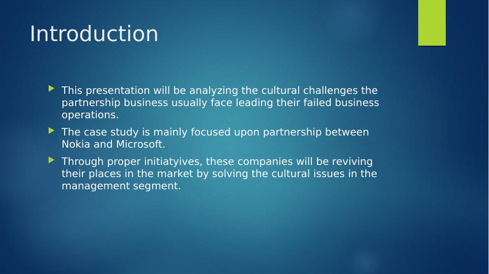 Cultural Differences Nokia and Microsoft PowerPoint Presentation 2022_2