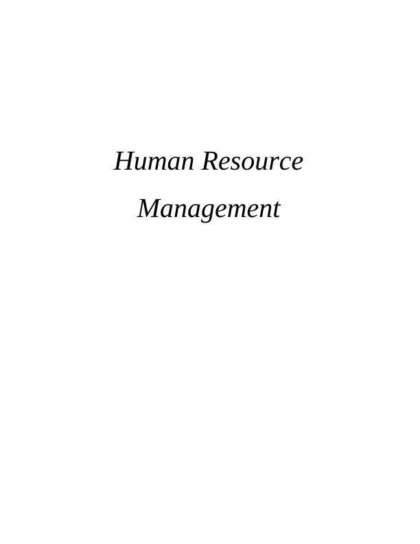 Human Resource Management : Dyson_1