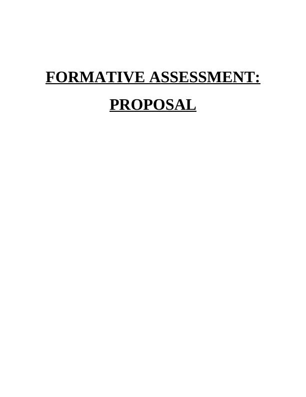 Formative Assessment Proposal_1