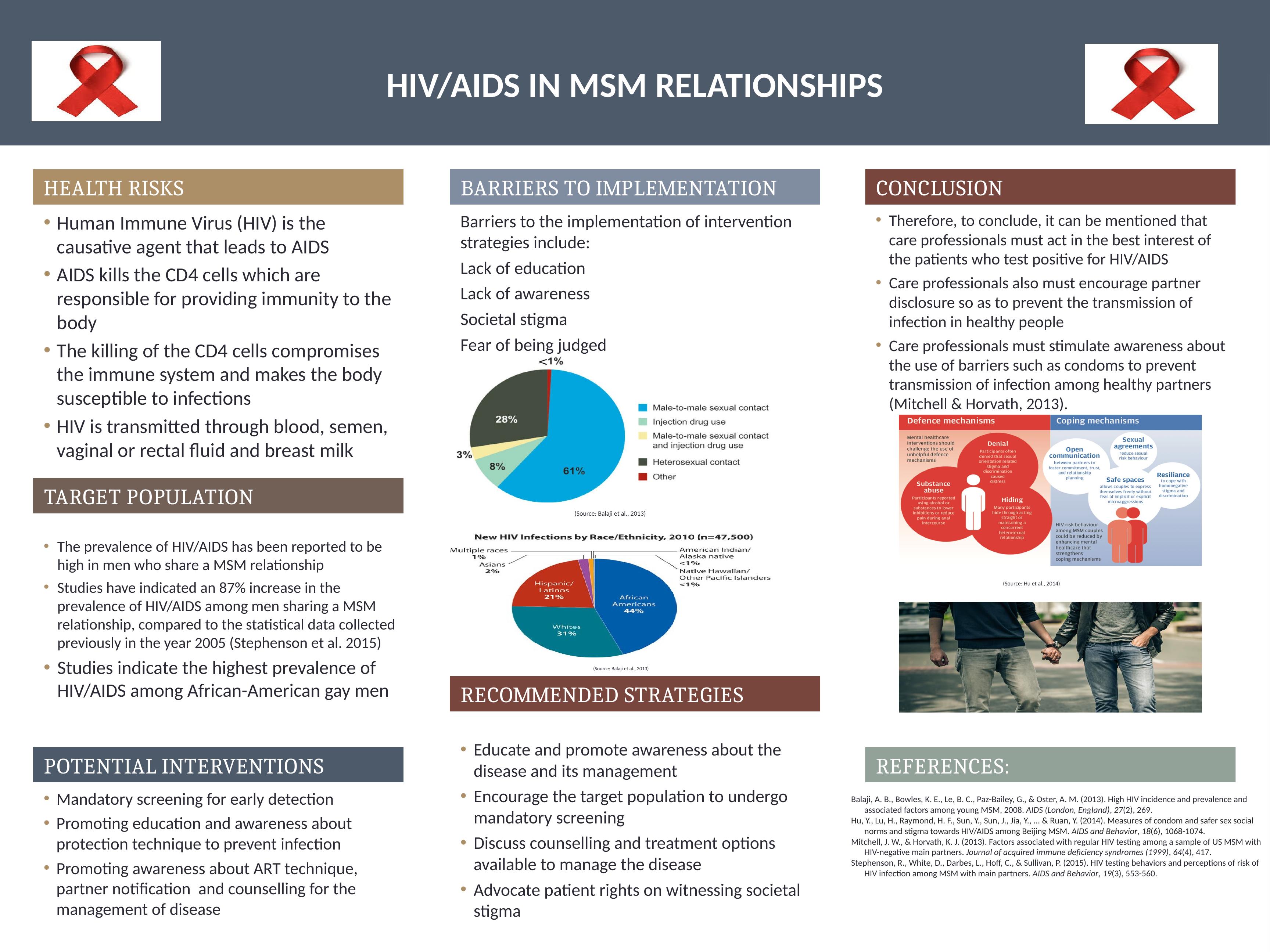 HIV/AIDS in MSM Relationships: Health Risks, Barriers to Implementation, and Recommended Strategies_1