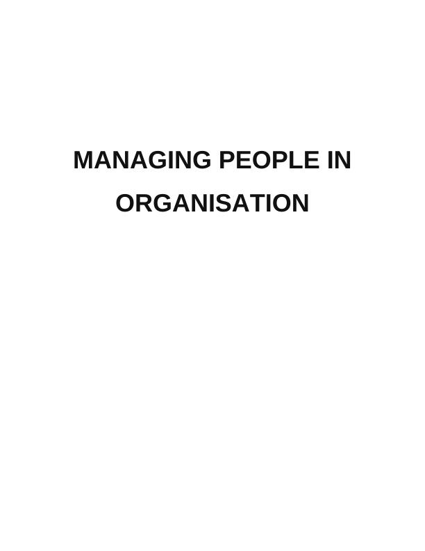 Managing People in Organisation Assignment (DOC)_1