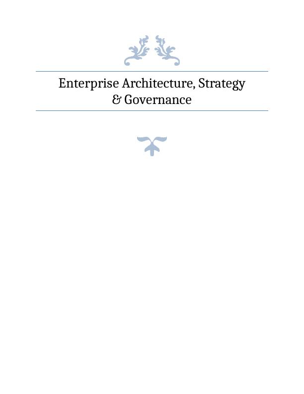 Enterprise Architecture Governance - PDF_1