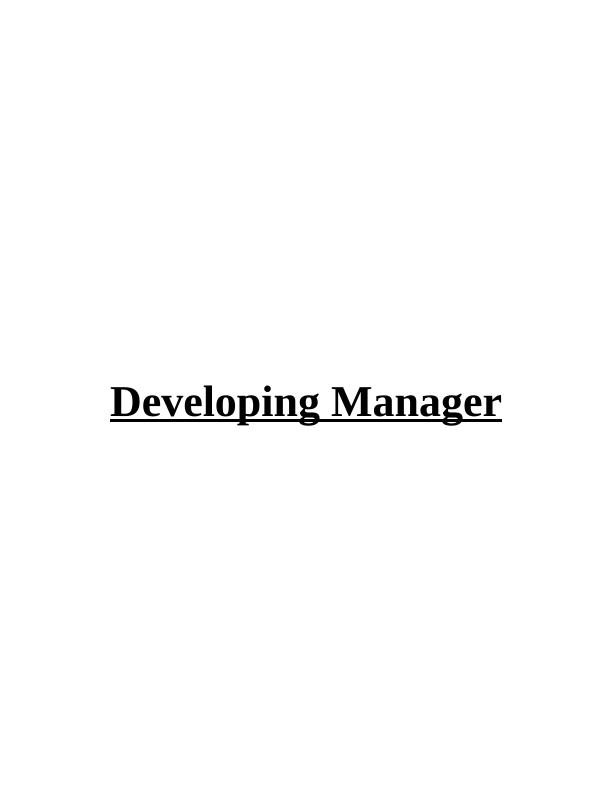 Developing Manager Assignment (Doc)_1