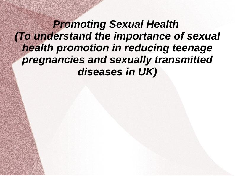 Promoting Sexual Health_1