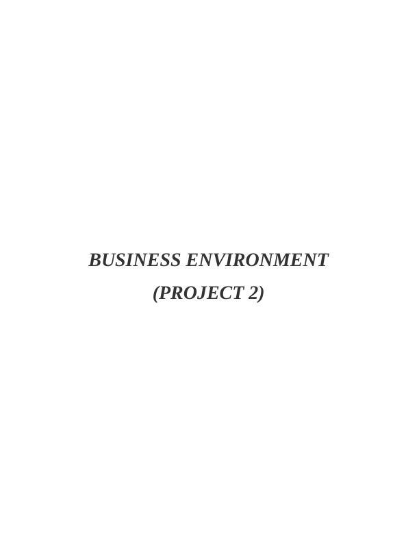 Business Environment : TESCO_1