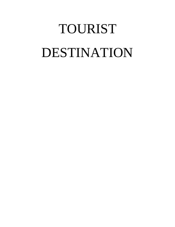 Tourism Destination Management - Tui Group_1
