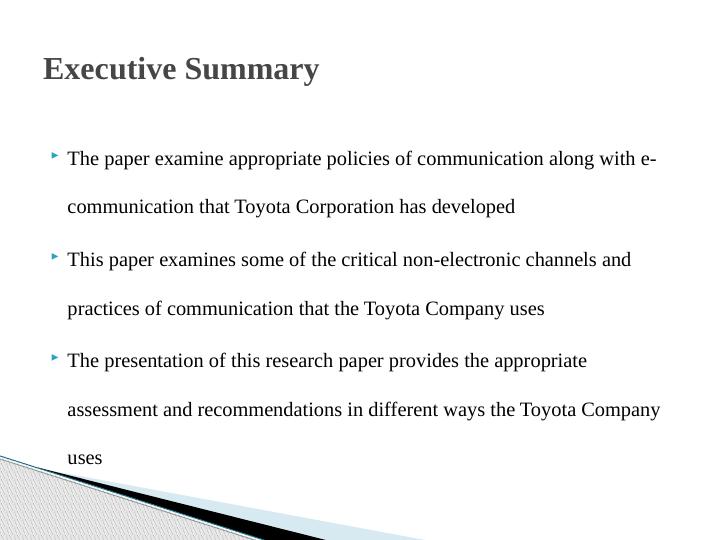 Strategic Communication assignment: Toyota_2