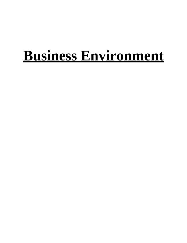 Impact of Innovation and CSR on Business Environment_1