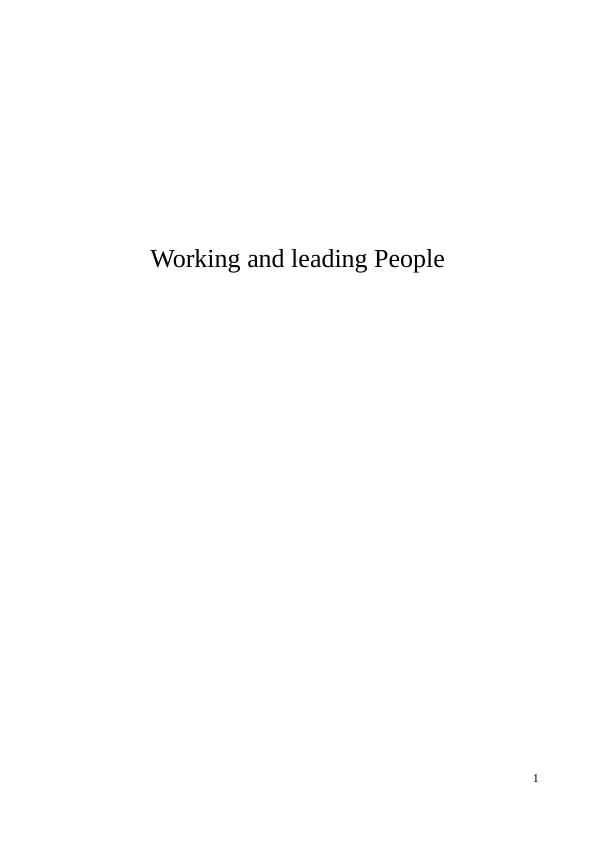 Working & Leading People Assignment_1