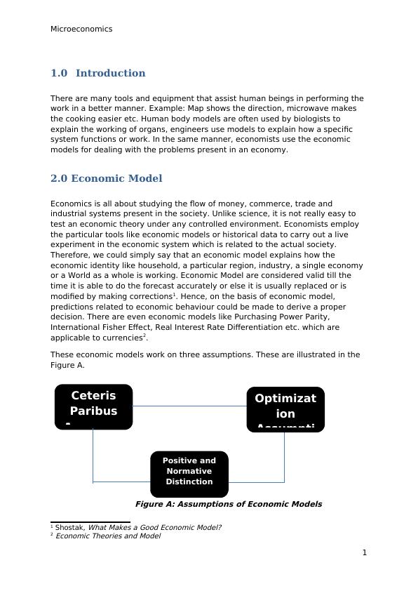 Understanding Economic Models Tools for Analysis and Forecasting