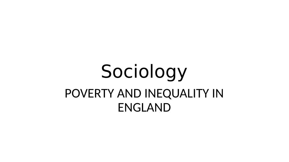 Poverty and Inequality - Assignment_1