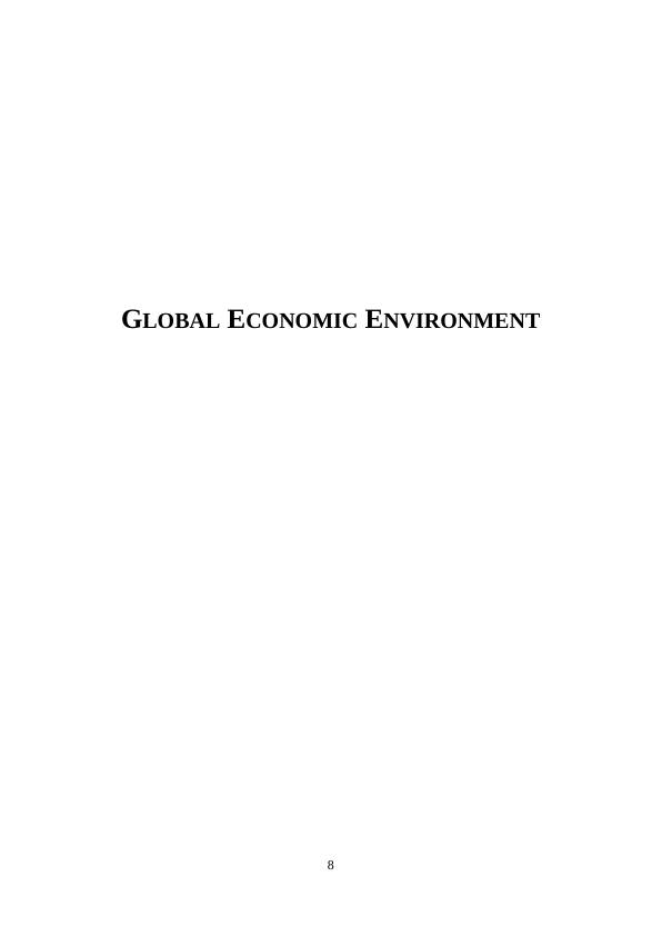 Assignment On Global Economic Environment | GDP_1