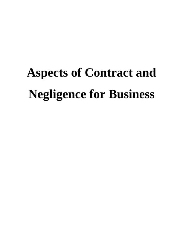 Aspects of Contract & Negligence for Business (pdf)_1