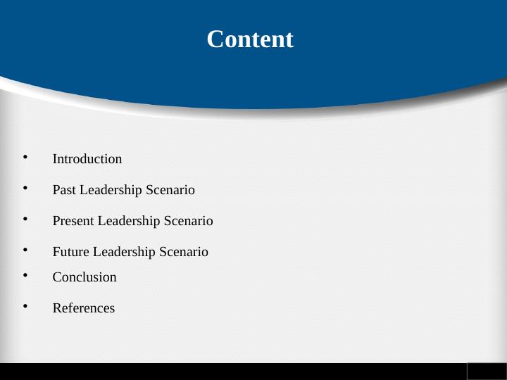 Leadership & Management, Past, Present and Future_2