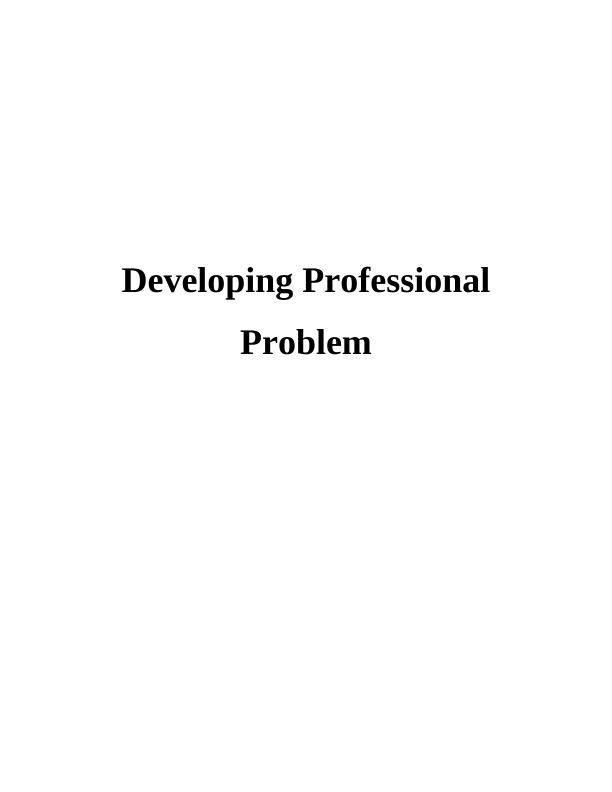 Personal Professional Development Assignment_1