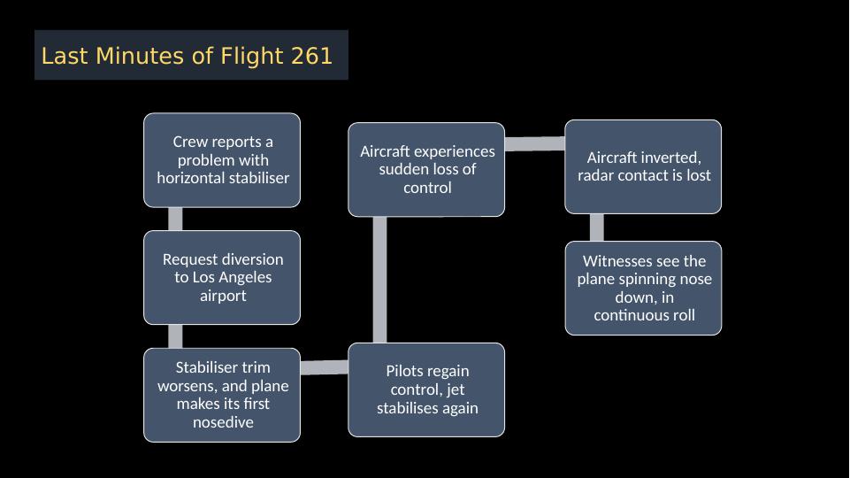 Alaska Airlines Flight 261: Accident Analysis and Recommendations_3