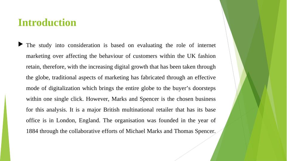 The Role of Internet Marketing in Influencing Customer Behavior in UK Fashion Retail_4