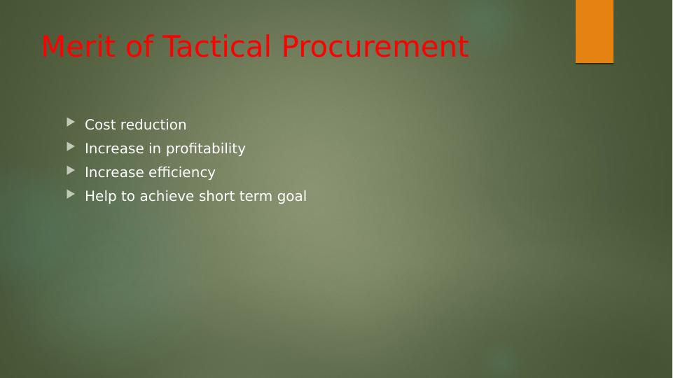 Procurement Function for SME  Assignment  2022_4