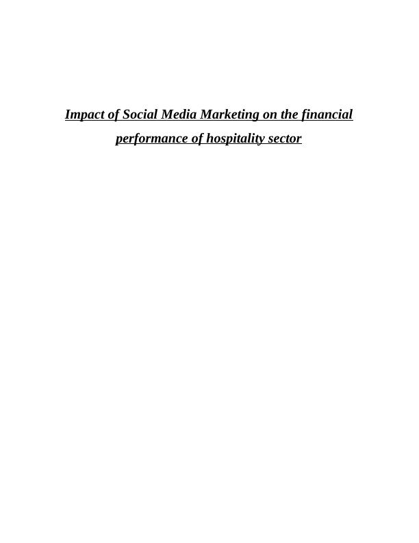 (PDF) Financial Performance and Social Media_1