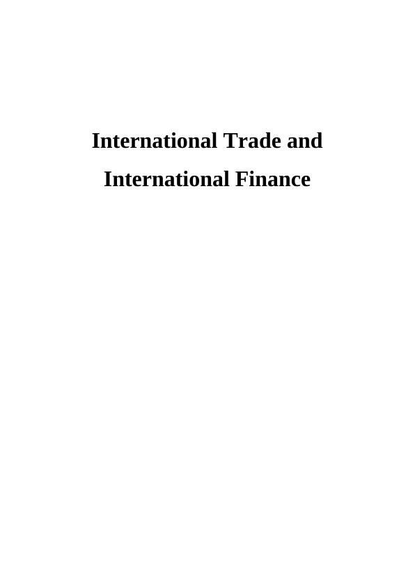 International Trade Theories: Classical vs Modern_1