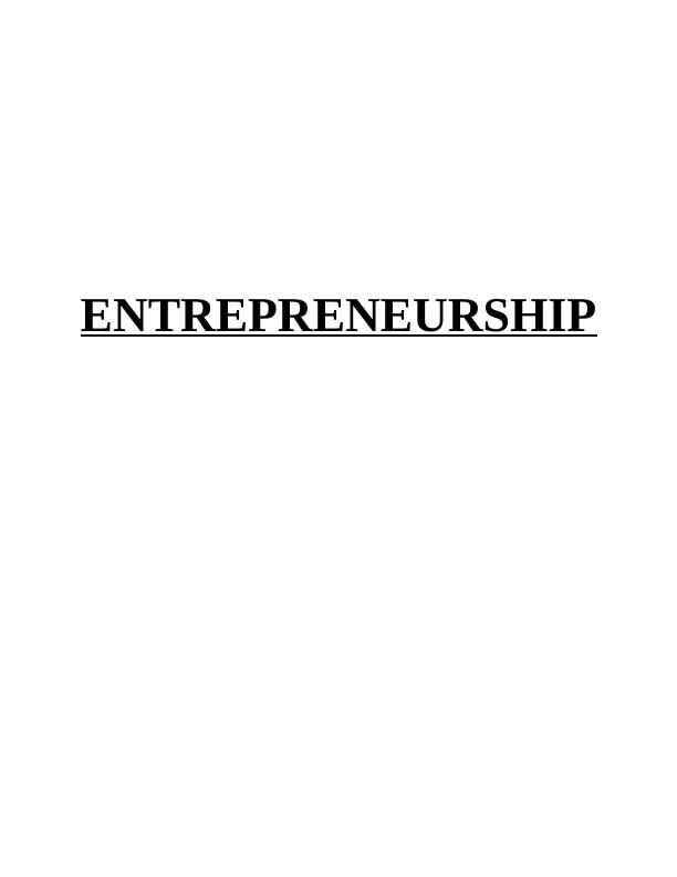 Impact of Experience and Background on Entrepreneurship - Report_1