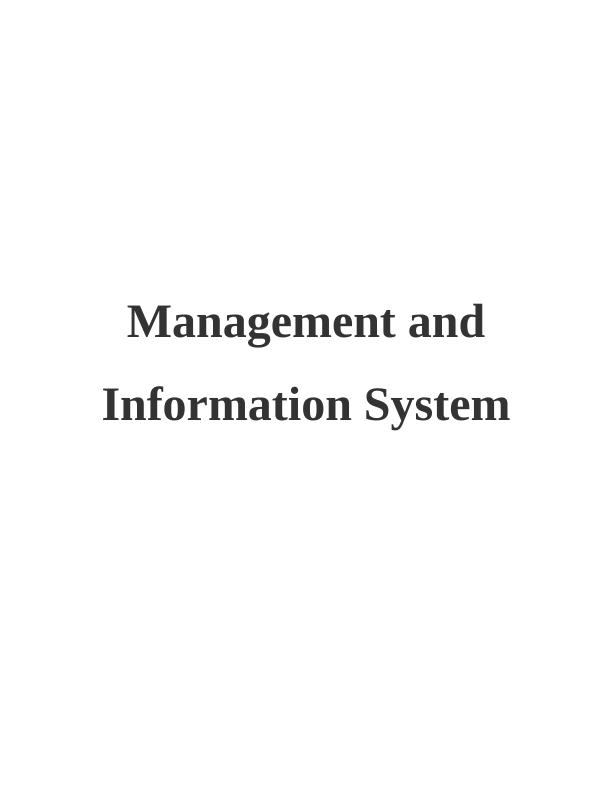 Management and Information System_1