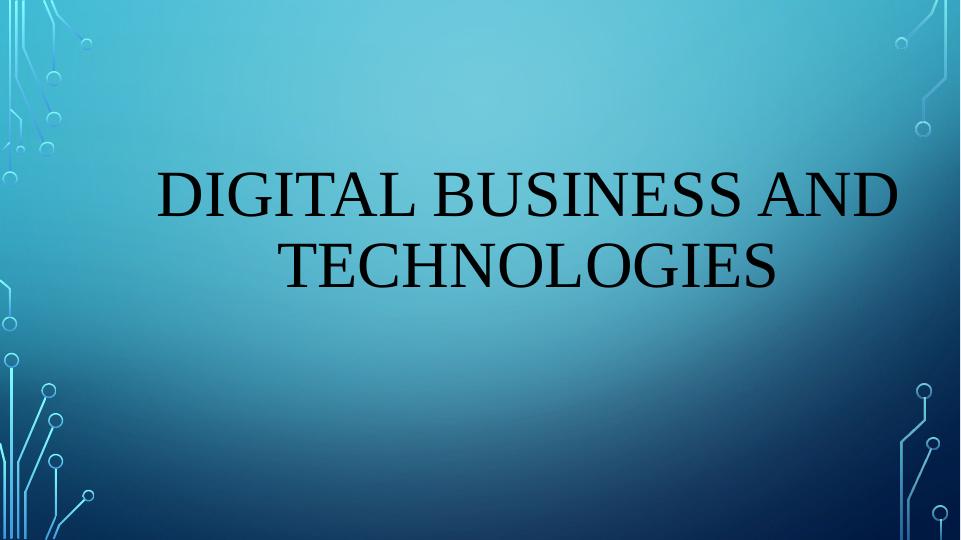 Technology Use in Business Sectors_1