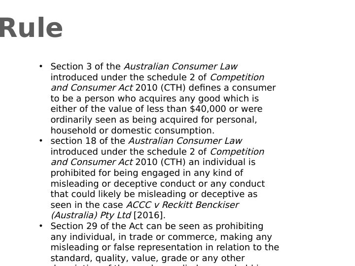 Contract Law: Remedies under Australian Consumer Law_3