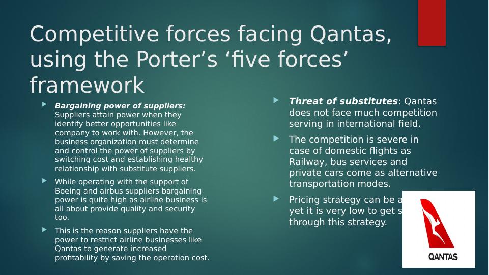 Competitive Forces Facing Qantas: Porter's Five Forces Analysis_3