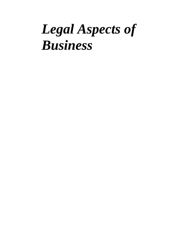Legal Aspects of Business_1