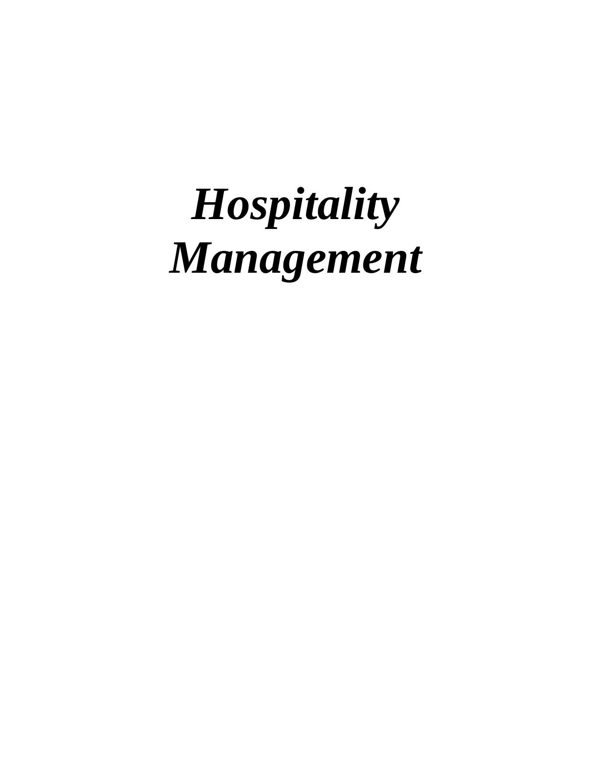 Growth of Aviation Industry in Hospitality Management_1