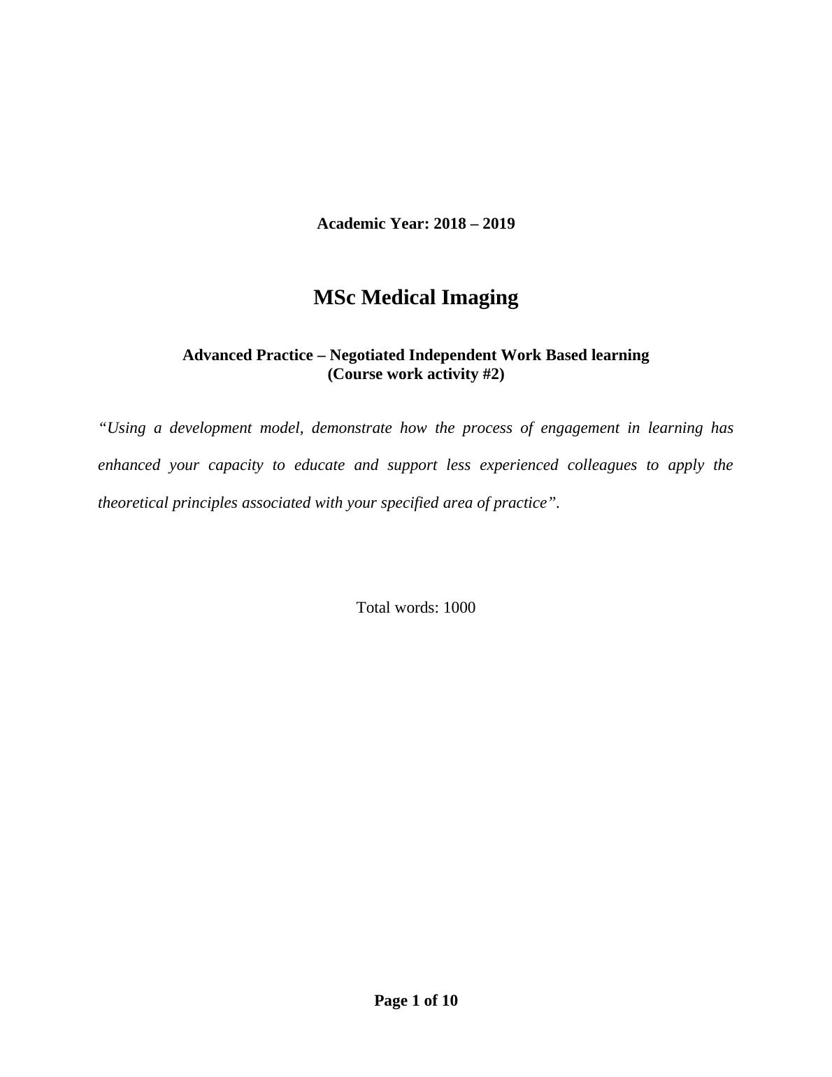 Medical Imaging Assesment Report_1