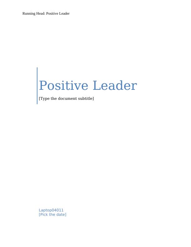 Positive Leader Research Paper 2022_1