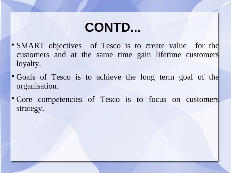Business Strategies for Tesco: Mission, Vision, Goals, and Core Competencies_4