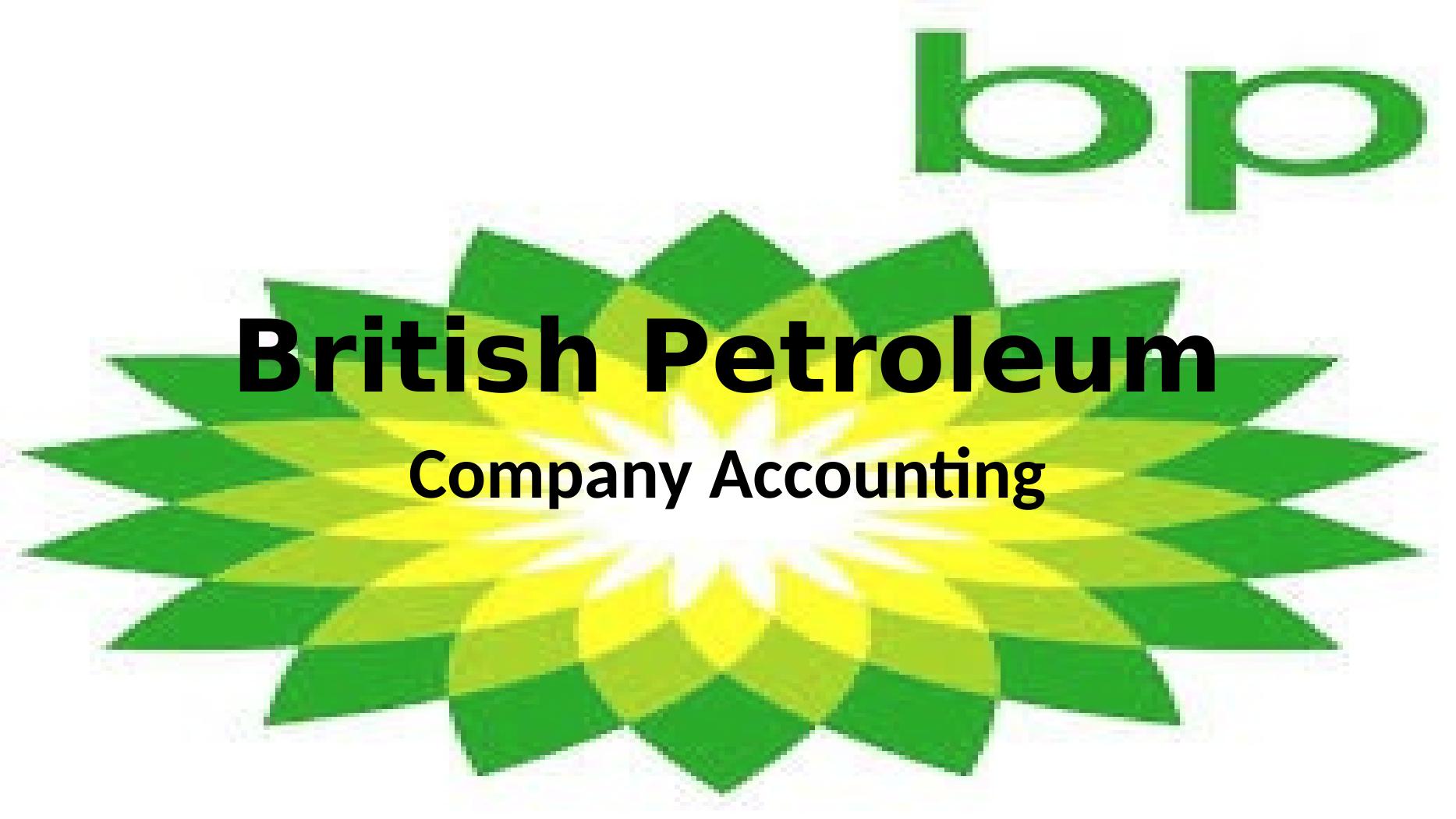 British Petroleum Company Accounting