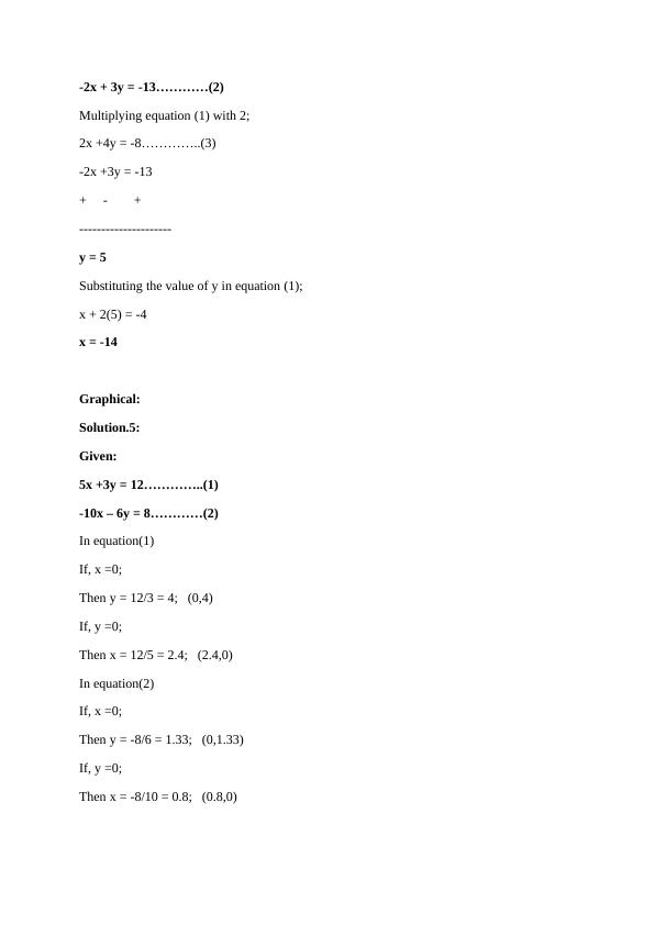 Mathematics Assignment Sheet_3