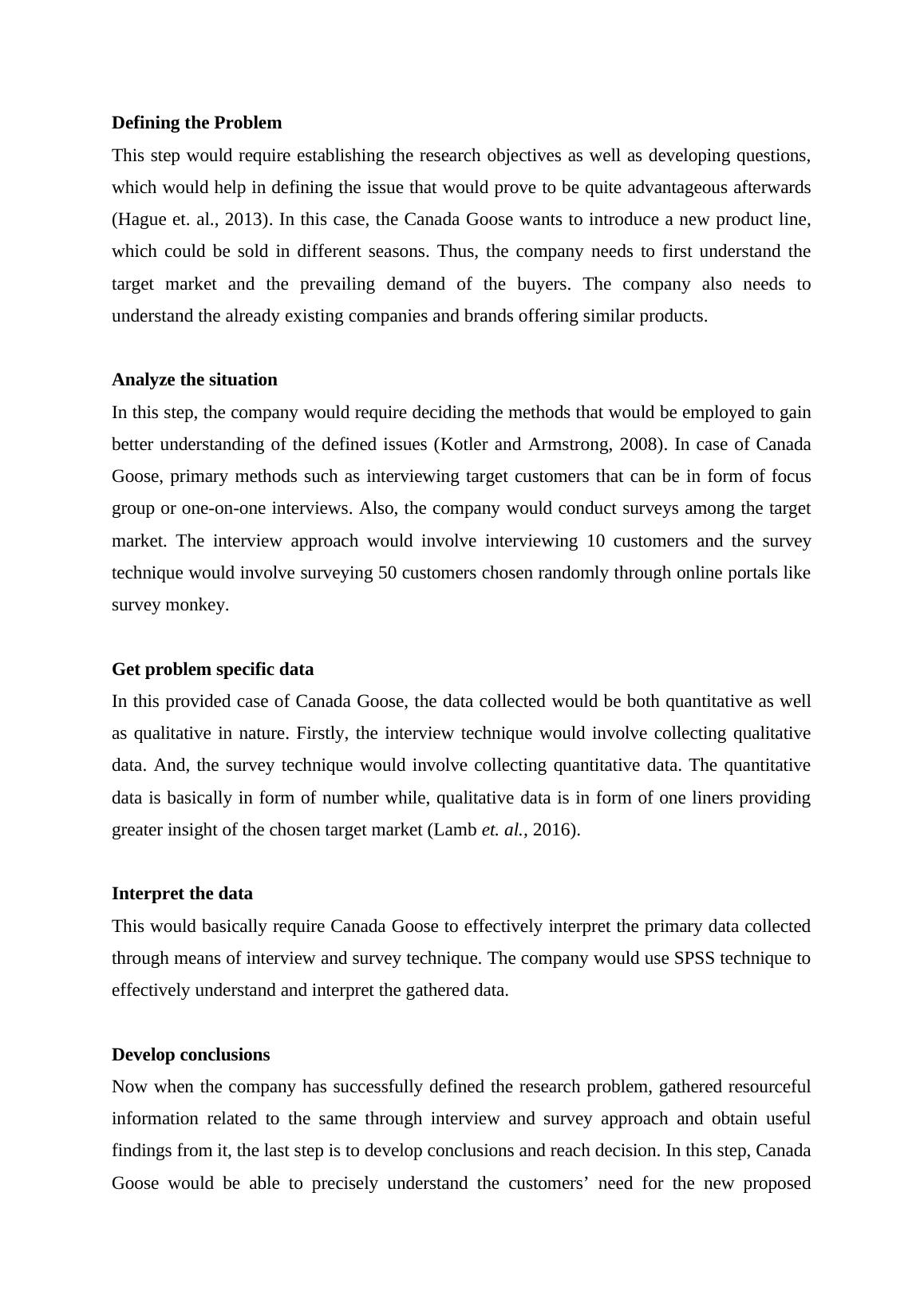 Case of Canada Goose | Case Study