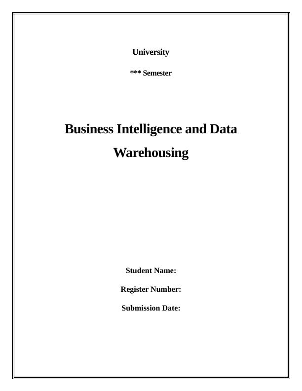 Business Intelligence and Data Warehousing for Earth's Environment Issues_1