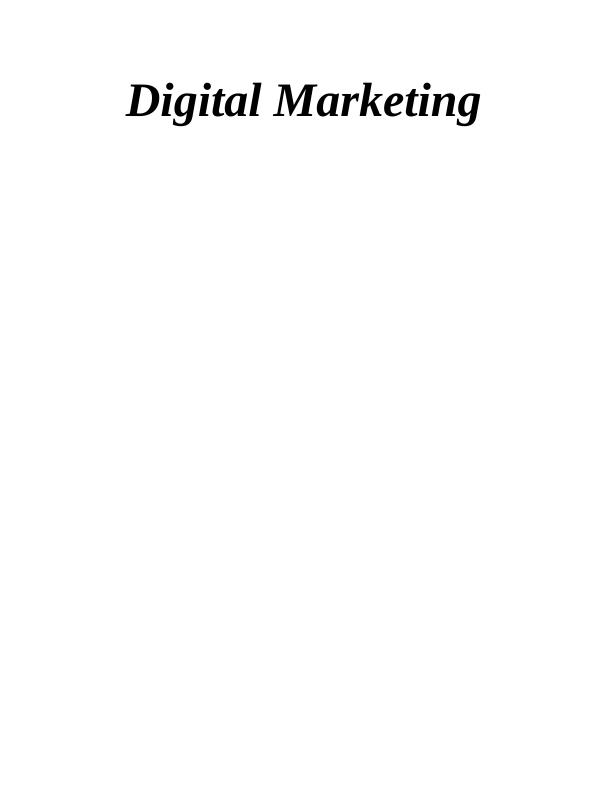 Digital Marketing in  L'Oreal Company_1