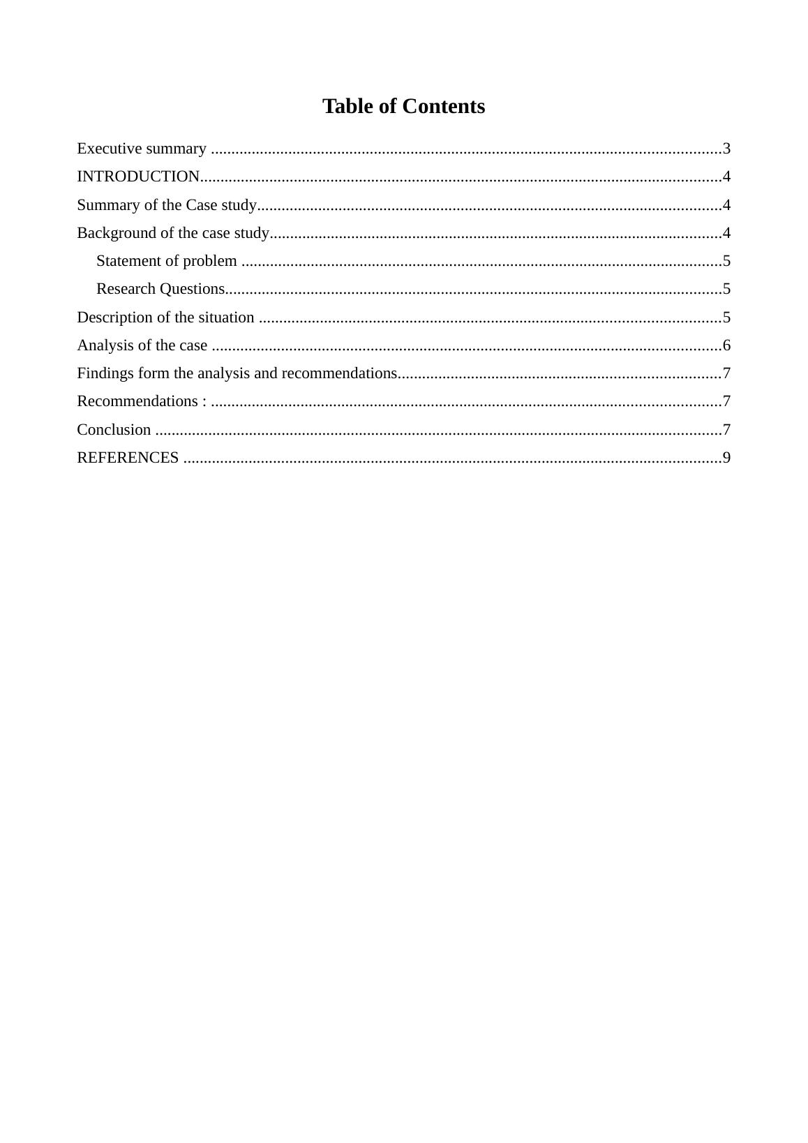 employee downsizing case study solution