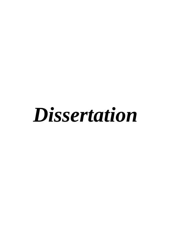 Dissertation on International Relationship_1