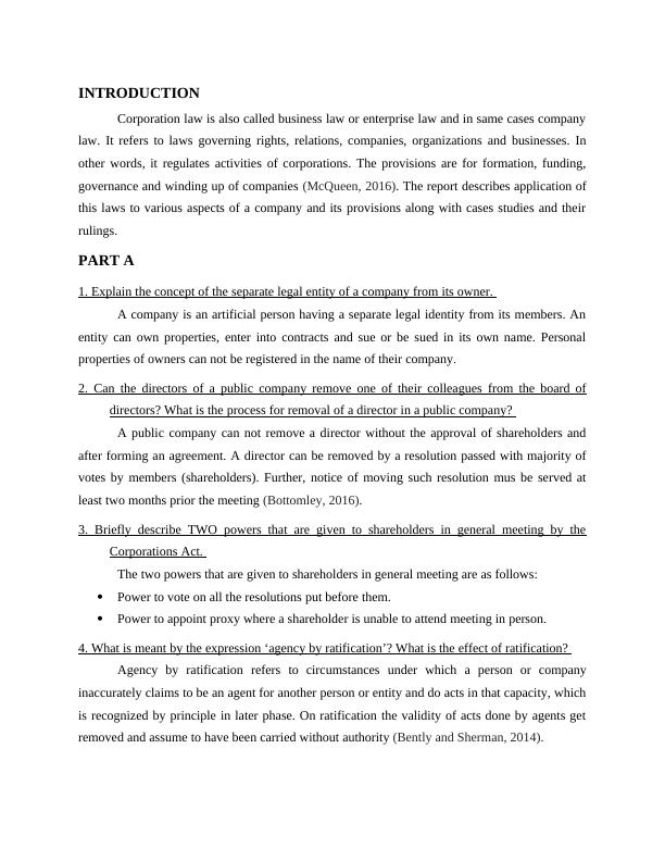 Corporation Law Assignment Sample PDF_4