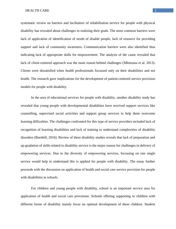 Health and Social Care Provisions for People with Disabilities in Schools_3