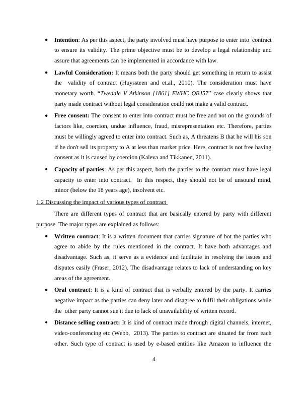 Report - Various Aspects Of A Valid Contract_4