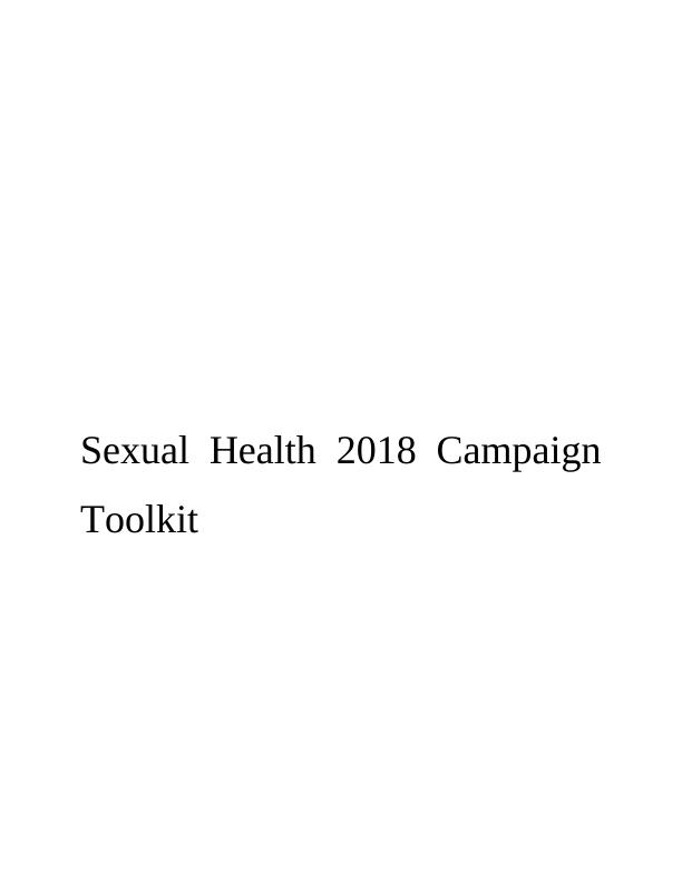 Relationship And Sexual Health Toolkit