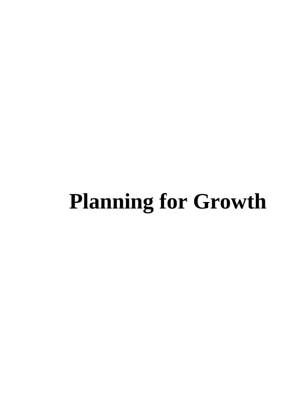 Assignment- Planning for Growth_1