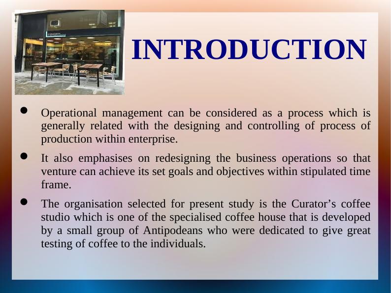Operational Management of Curator's Coffee Studio_2