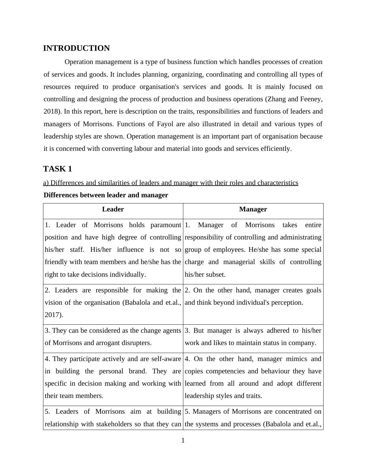 Management and Operations Assignment - Morrisons_3