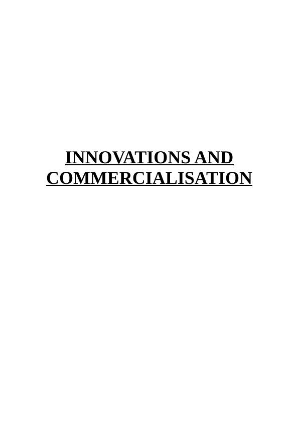 Innovations and Commercialisation_1