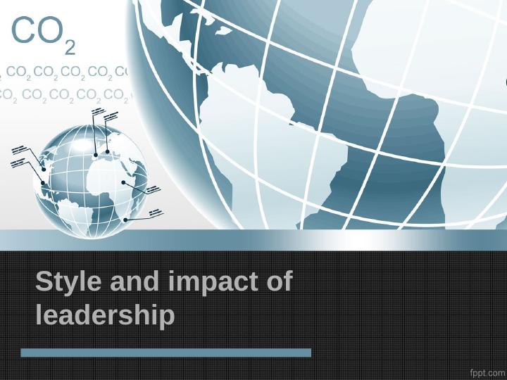 Style and impact of leadership_1